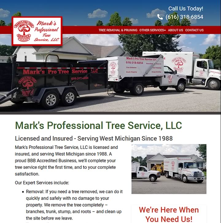 Professional Tree & Landscape Maintenance Grand Rapids, Mi