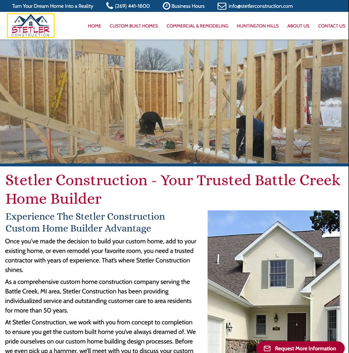 Website marketing Grand Rapids Home Builders