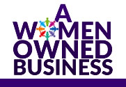 We are a woman owned business.